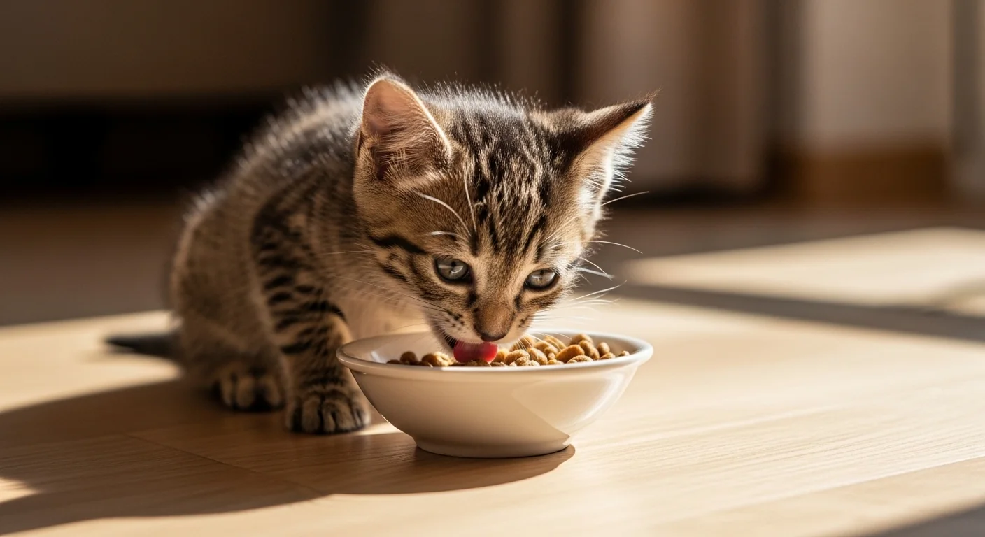 Корм Ночной охотник Kitten — специализированный рацион для котят с повышенным содержанием белка и DHA