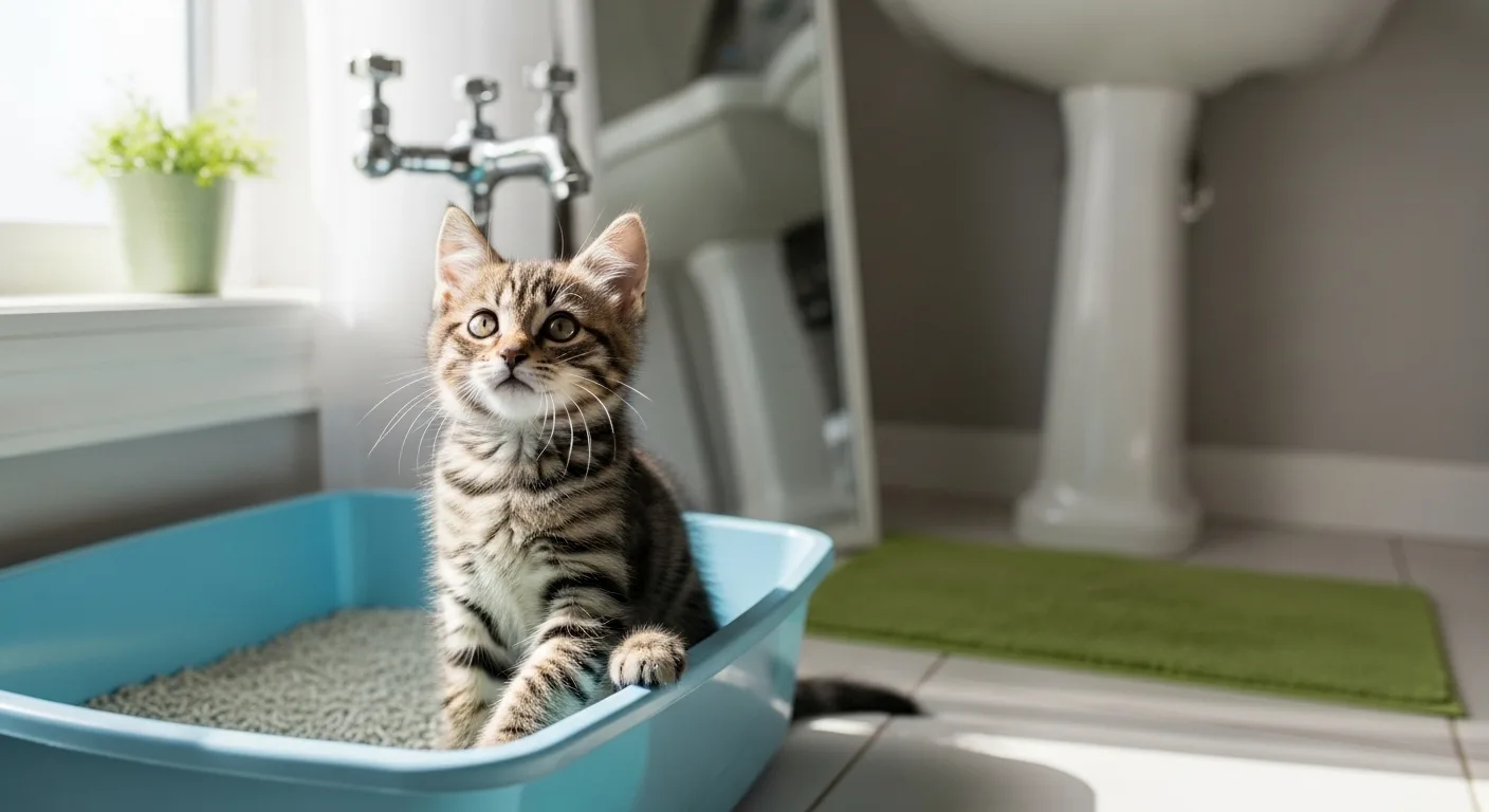 Как приучить кошку к лотку — котёнка и взрослую