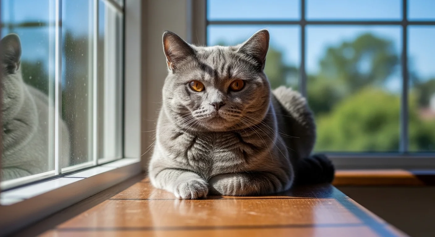 Котёнок 6 месяцев на осмотре у ветеринара