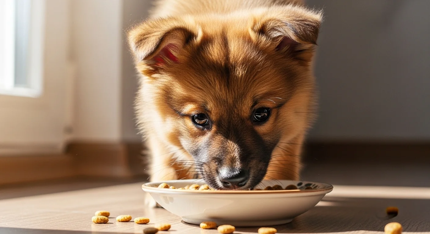 FRO Puppy — рацион для щенков на курице с повышенным содержанием кальция и фосфора, сбалансированным нутриентным профилем для правильного роста