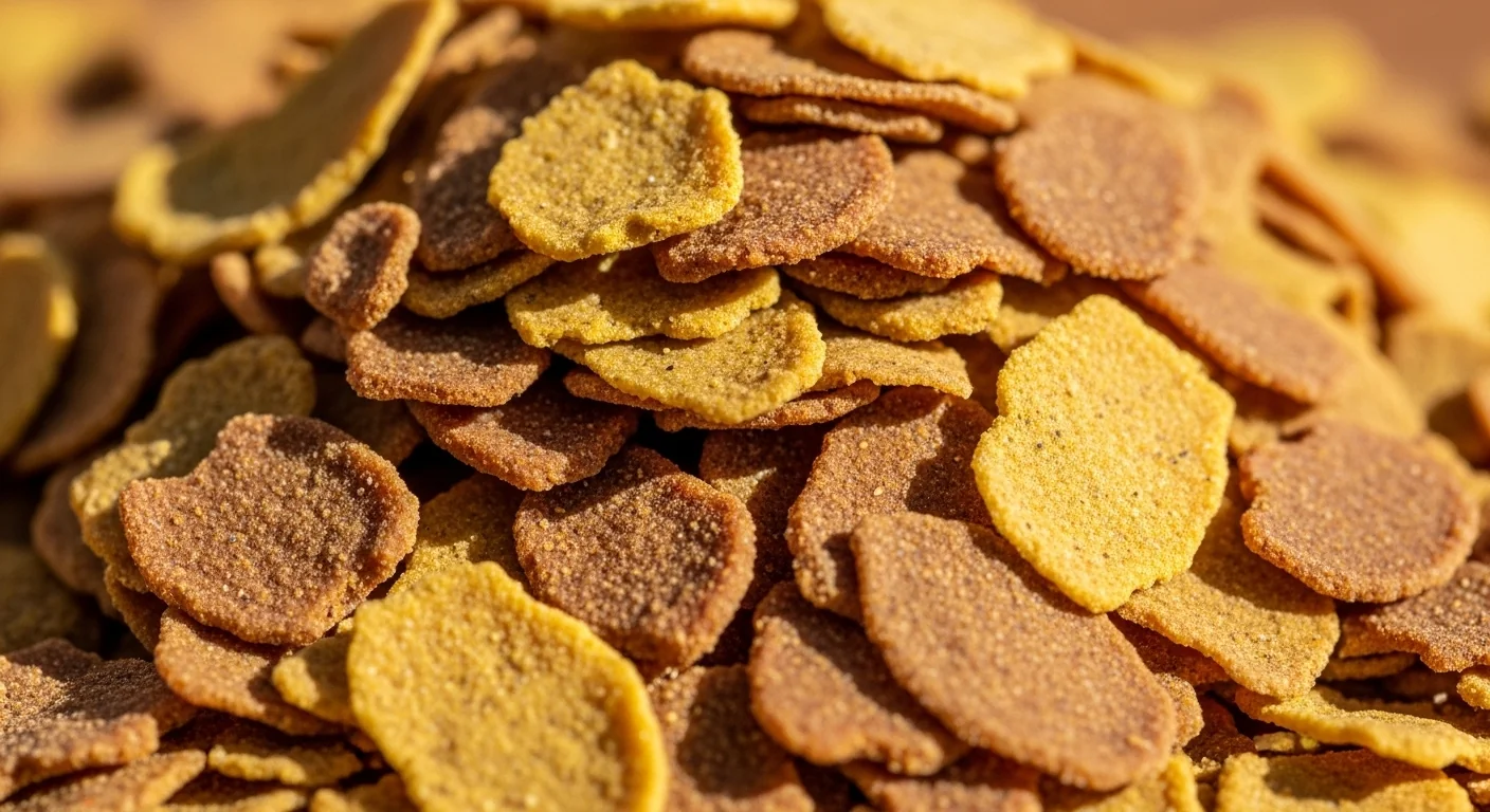 Состав Ferplast GoldFish Flakes и Tropical Flakes: рыбная мука, злаковые, растительные белки, витаминный и минеральный премикс