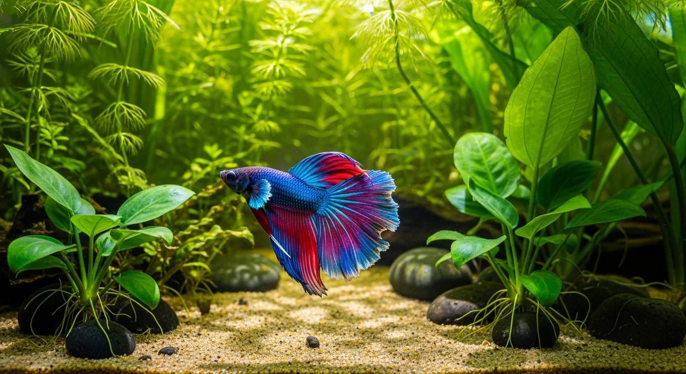 Здоровая скалярия в аквариуме